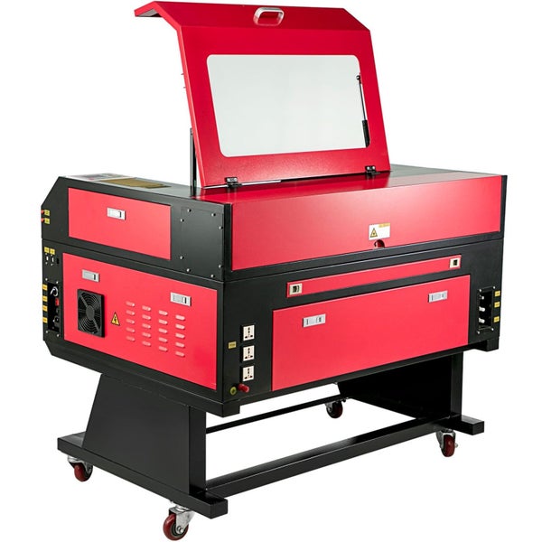 80W Co2 Laser Engraver Engraving Cutting Machine With Color Screen 700*500Mm Carousel 2