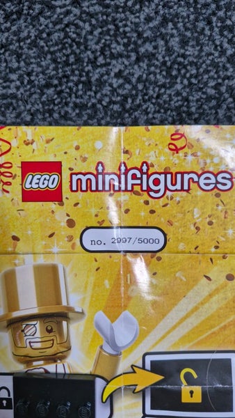 ** MR GOLD ** Series 10 LEGO minifigure64437658258433113