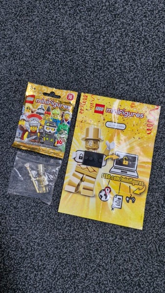 ** MR GOLD ** Series 10 LEGO minifigure64437658258433110