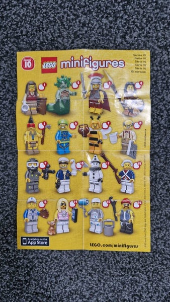 ** MR GOLD ** Series 10 LEGO minifigure64437658258433114
