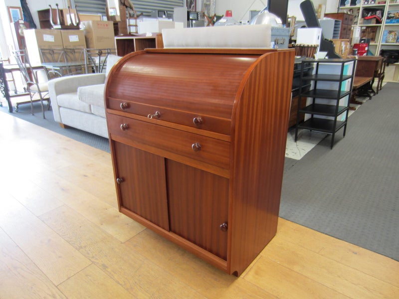 Mahogany Roll Top Desk Carousel 2