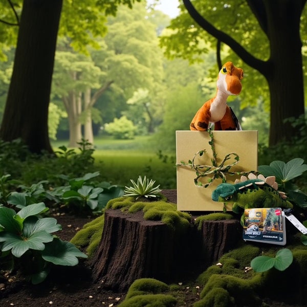 Roarsome Jurassic World Plush Dinosaur Gift Box (DHF47) Carousel 3