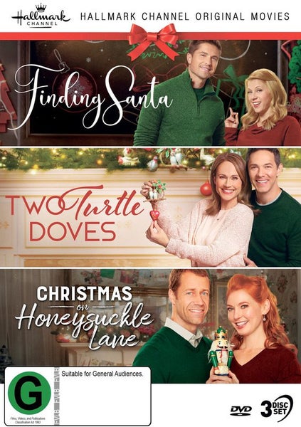 FINDING SANTA / TWO TURTLE DOVES / CHRISTMAS ON HONEYSUCKLE LANE (3DVD)64515520783489110