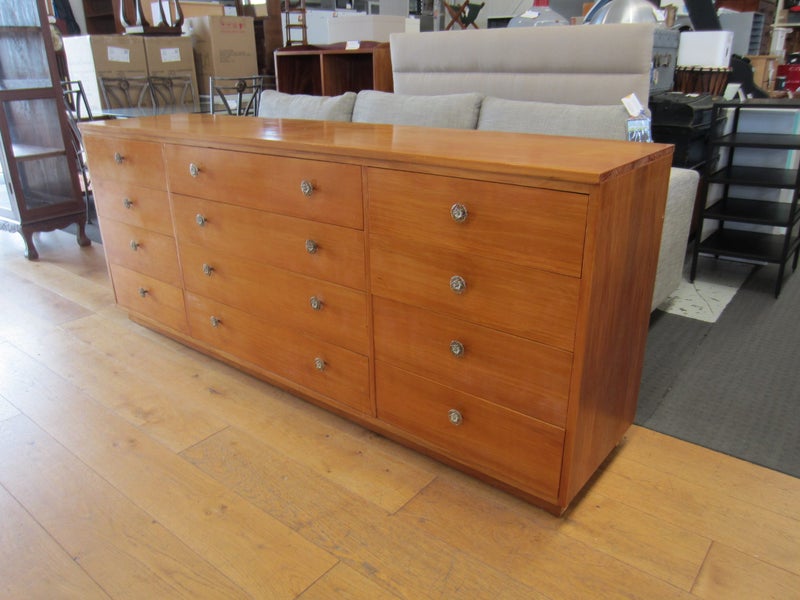 Vintage 12 Drawer Rimu Lowboy Carousel 2