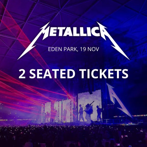 X2 Metallica Tickets64438397055491110