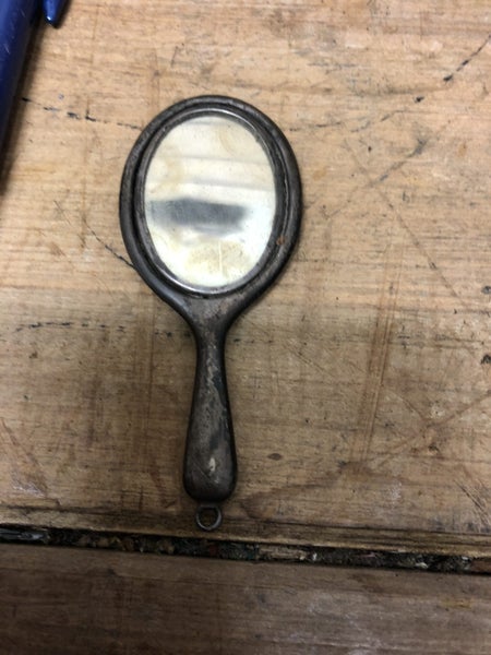 Antique Sterling Silver Dolls / Miniature Mirror - $1 RESERVE Carousel 4