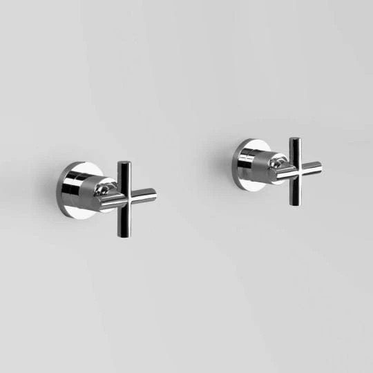 Astra Walker Icon + Wall Tap Set | Brushed Platinum Carousel 1