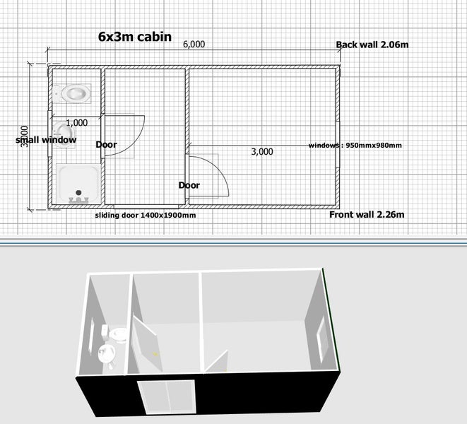 Special sale Ready to go 6x2.8m cabin (sell as is, where is ) Carousel 5