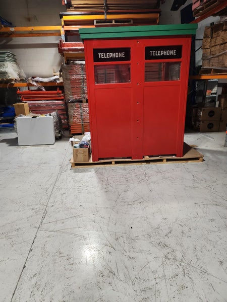 Double Telephone Box / Twin Phone Booth64438920257153113
