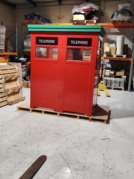 Double Telephone Box / Twin Phone Booth64438920257153111