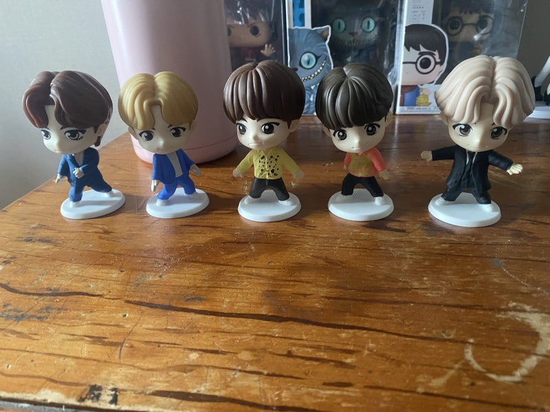 BTS figures from McDonald’s happy meals Carousel 1