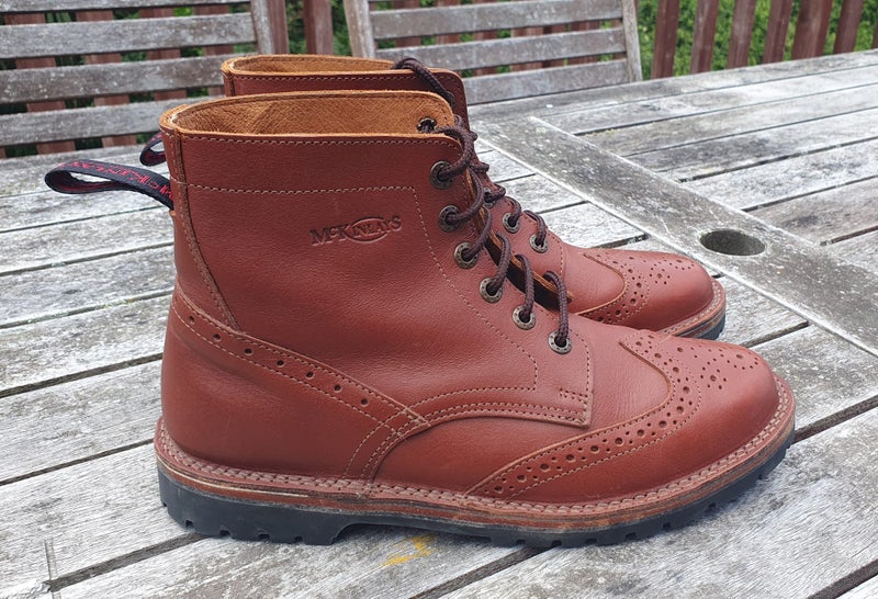 McKinlays Leather boots, made in Dunedin64439056860802111