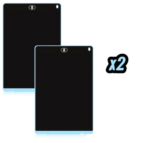2Pack 10.5 Inch LCD Writing Tablet Doodle Board – Blue Carousel 1