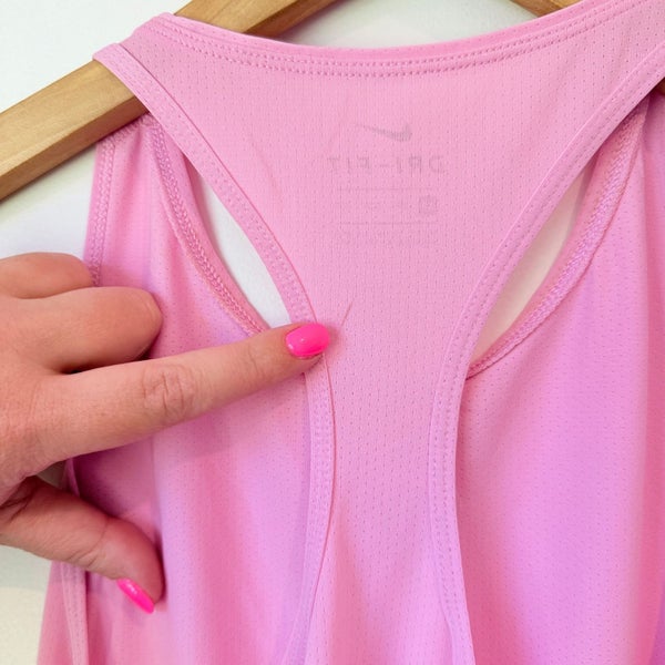 Nike Size XS Women's Dri-FIT Racerback Tank Top Carousel 5