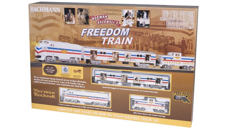 Bachmann, Norman Rockwell Freedom TrainHO Scale Carousel 2