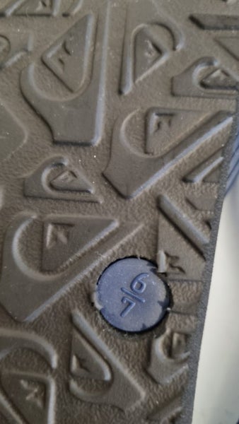 Quiksilver Molokai Art Boys Jandals Sz 6/7 Carousel 4