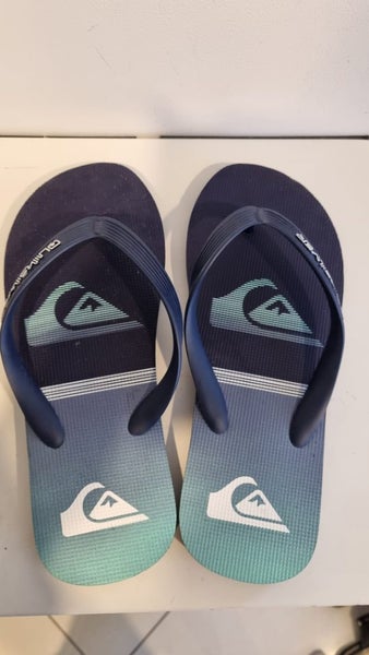 Quiksilver Molokai Art Boys Jandals Sz 6/7 Carousel 1