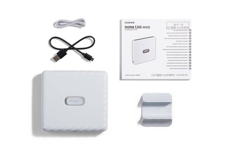 Fujifilm Instax Wide Link Smartphone Printer (Ash White) Carousel 13