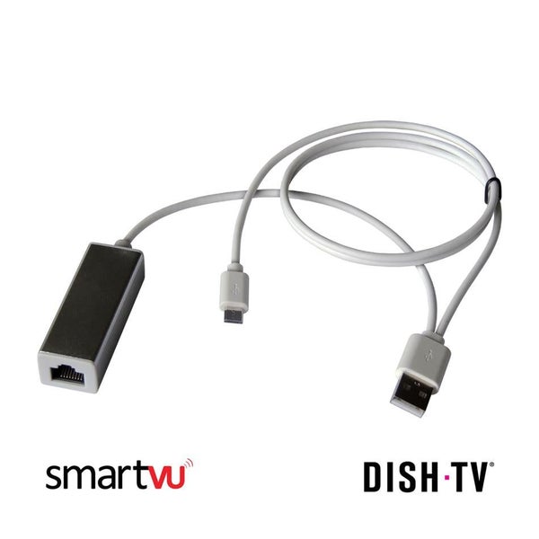 DishTV SmartVU Ethernet Adapter Cable - Black (SV10LAN) Carousel 1
