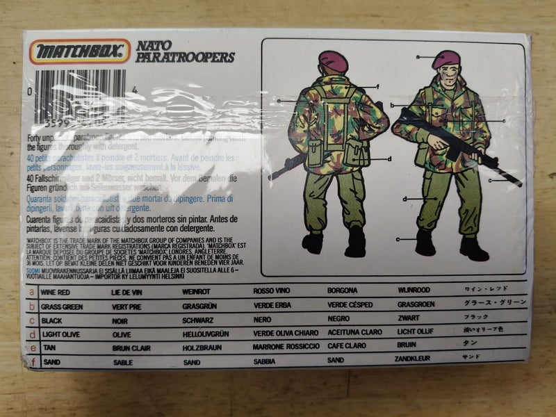 MATCHBOX P-5009 NATO PARATROOPERS - 1/76 Carousel 2