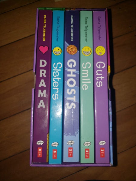 Raina Telgemeier 5-Book Collection – Graphic Novels for Tweens & Teens Carousel 1