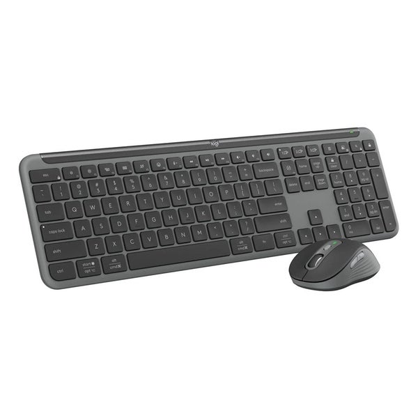 Logitech MK950 Slim Wireless Keyboard & Mouse Combo - Graphite Carousel 1