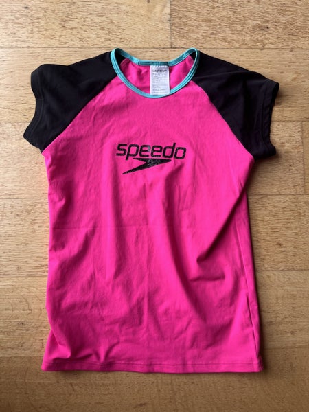 Speedo Endurance Rashie EUC girls size 16 Carousel 1