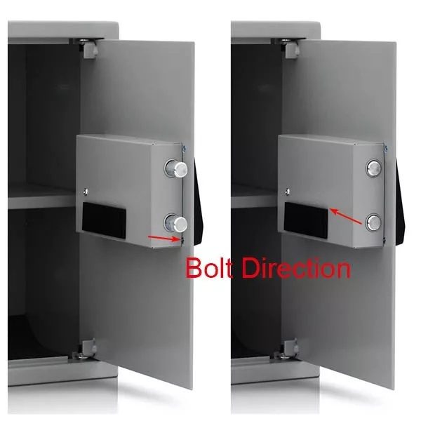 Personal Electronic Security Safe Box Access Safes Home Office 25cm WHITE Carousel 7