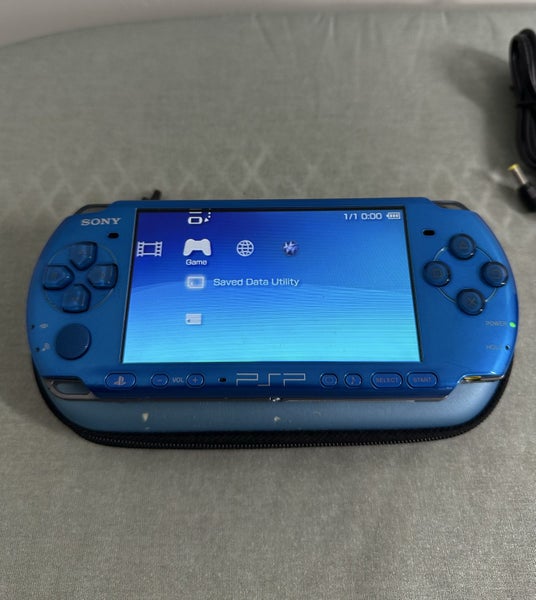 PSP 3000 – Carnival Blue | 64GB | Fully Set Up64442781356673111