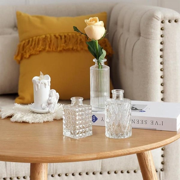 30Pcs Glass Bud Vase Set Carousel 5