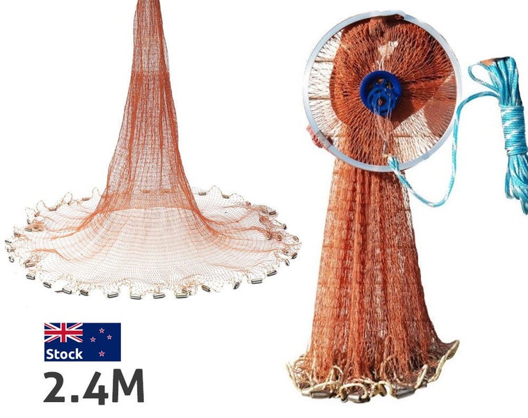 2.4m Fishing Cast Net In Stock Deal Carousel 1