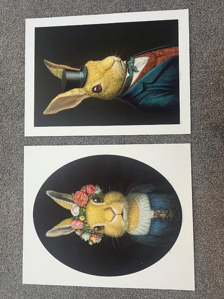 Rieko Woodford-Robinson prints x 2 Carousel 1