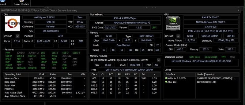 Gaming PC + Monitor setup64448986352131112