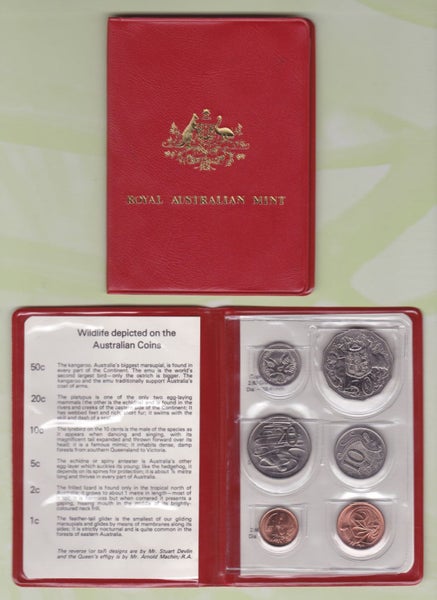 Australia - 1979 Set (6) - UNC in "RAM" Folder Carousel 1
