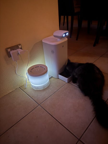 Cat smart feeder and sitter Carousel 12