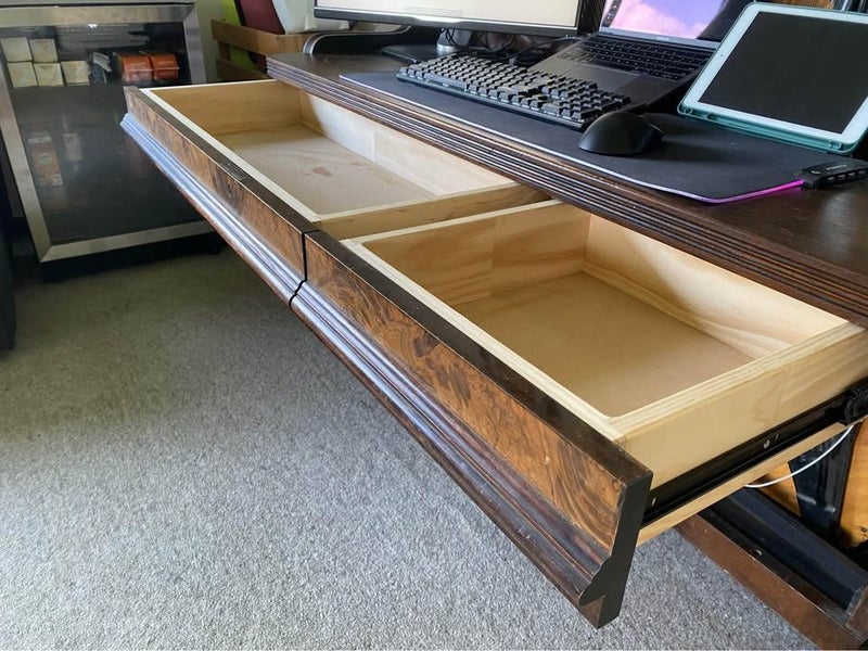 Custom Built Rosewood Desk Carousel 5