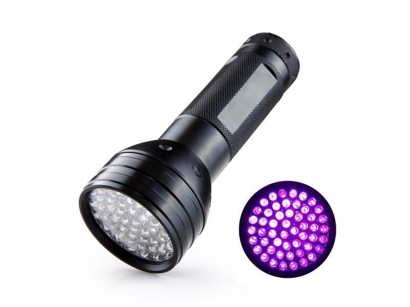 UV Torch 51LED 395nm UV Torch Blacklight Pet Urine Detector Carousel 1
