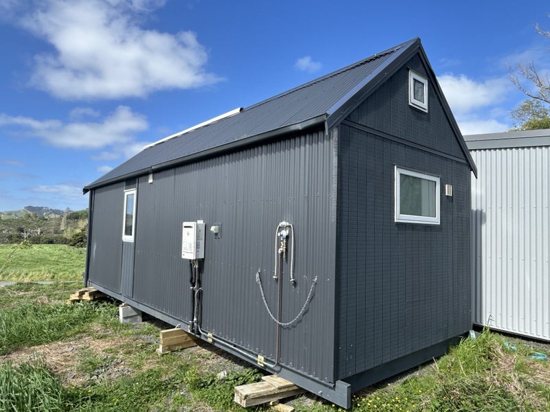 READY TO GO! Tiny home, 3-rooms, screw piles, gas, electrical, plumbing Carousel 18