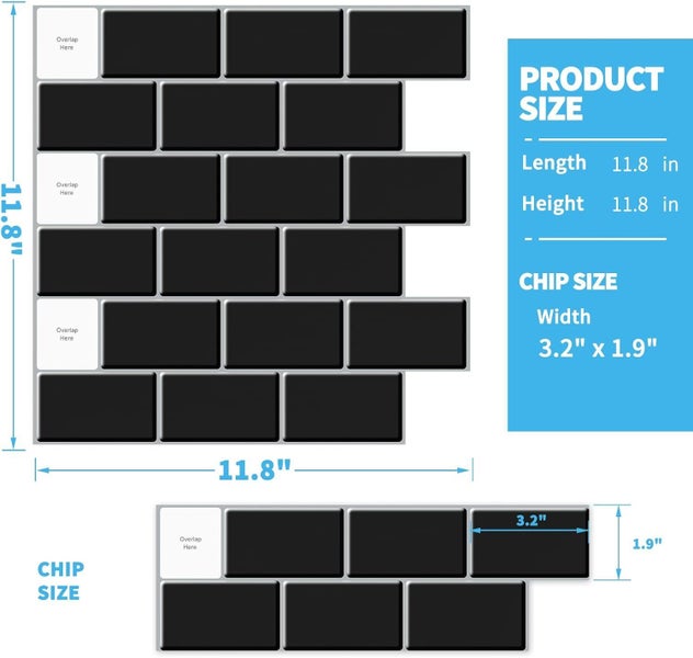 Self Adhesive 3D Wall Tiles Brick Wallpaper Clearance Carousel 2