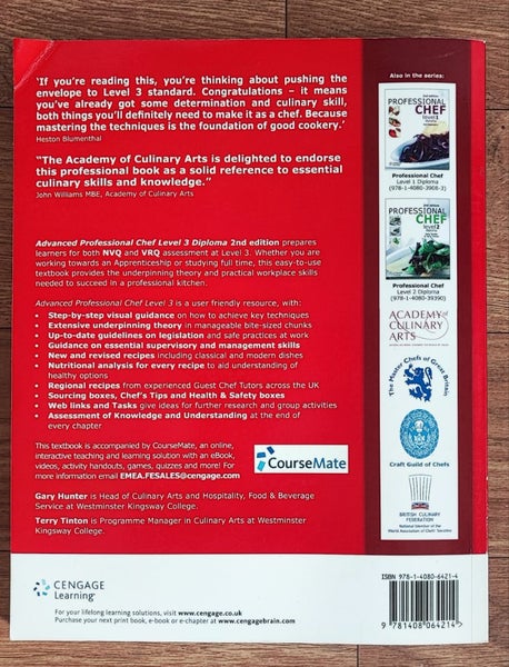 Professional Chef Level 3 textbook Carousel 2