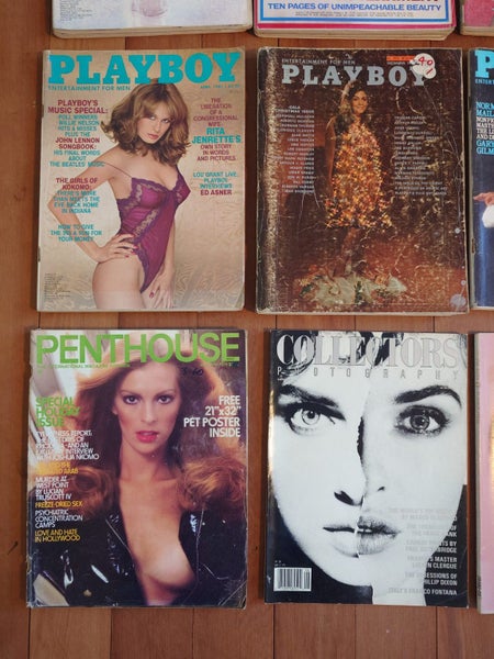 Vintage Adult Magazine Collection – Playboy, Penthouse, etc.. $1 RESERVE64443147927555112