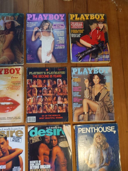 Vintage Adult Magazine Collection – Playboy, Penthouse, etc.. $1 RESERVE64443147927555113