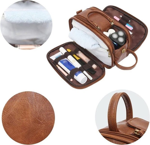 Cosmetic Bags Travel Toiletry Bag Makeup Pouch Carousel 7