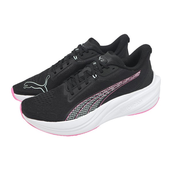 Puma Darter Pro Black Pink Men Unisex Road Running Jogging Shoes 310152-32 Carousel 16