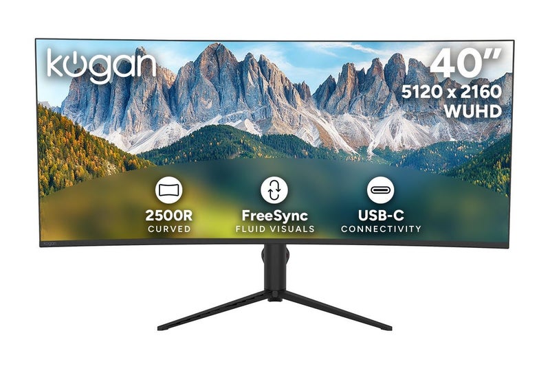 Kogan Infinity 40" Curved Ultrawide WUHD 5K2K Freesync USB-C Monitor (5120 x Carousel 1