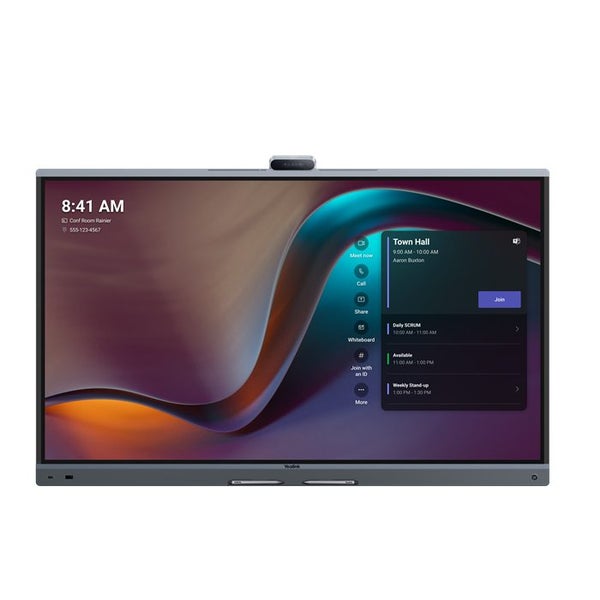 Yealink MB65Pro-A02 65'' MeetingBoard Microsoft Teams on Android, Triple-eye ... Carousel 1