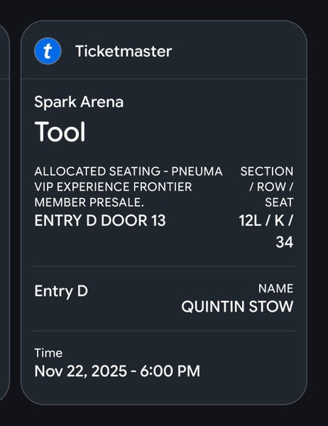 Tool pneuma VIP x264446639344515111