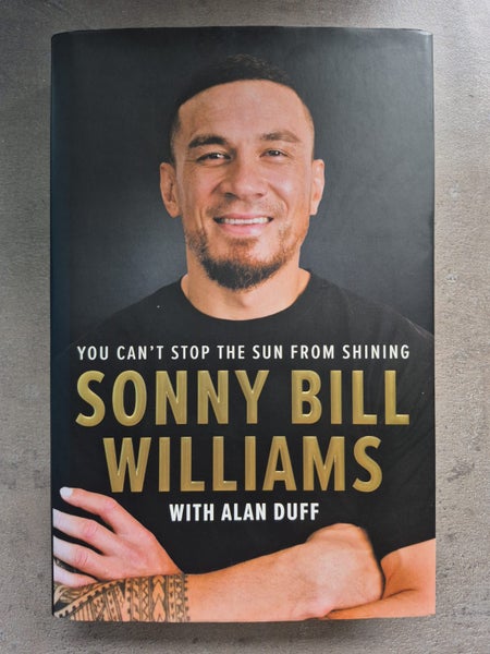 Brand new Sonny Bill Williams "You Can't Stop the Sun from Shining" hardback Carousel 1