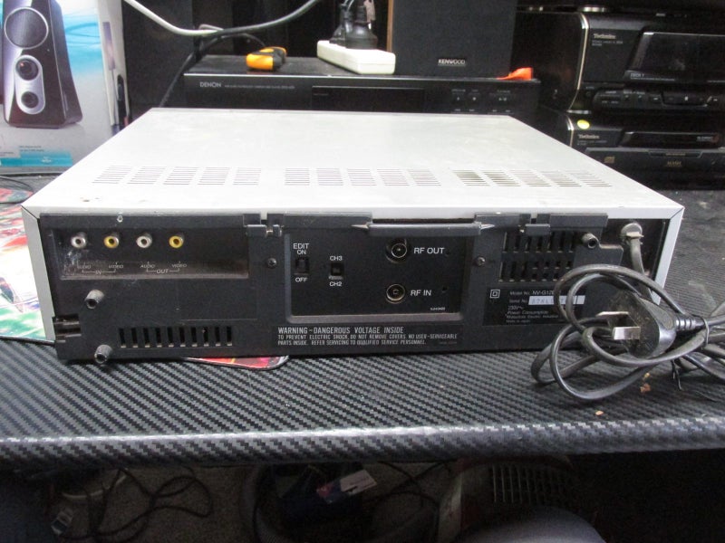 National NV-G12 Mono Picture Tracking Problem Faulty VHS Tape Recorder Carousel 2