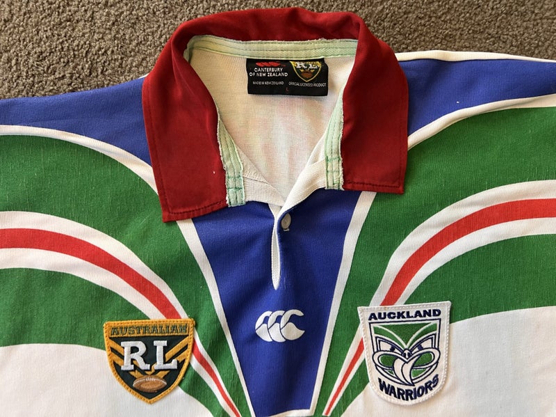 1995 CCC Auckland Warriors Away Jersey (Large)64448532867971111